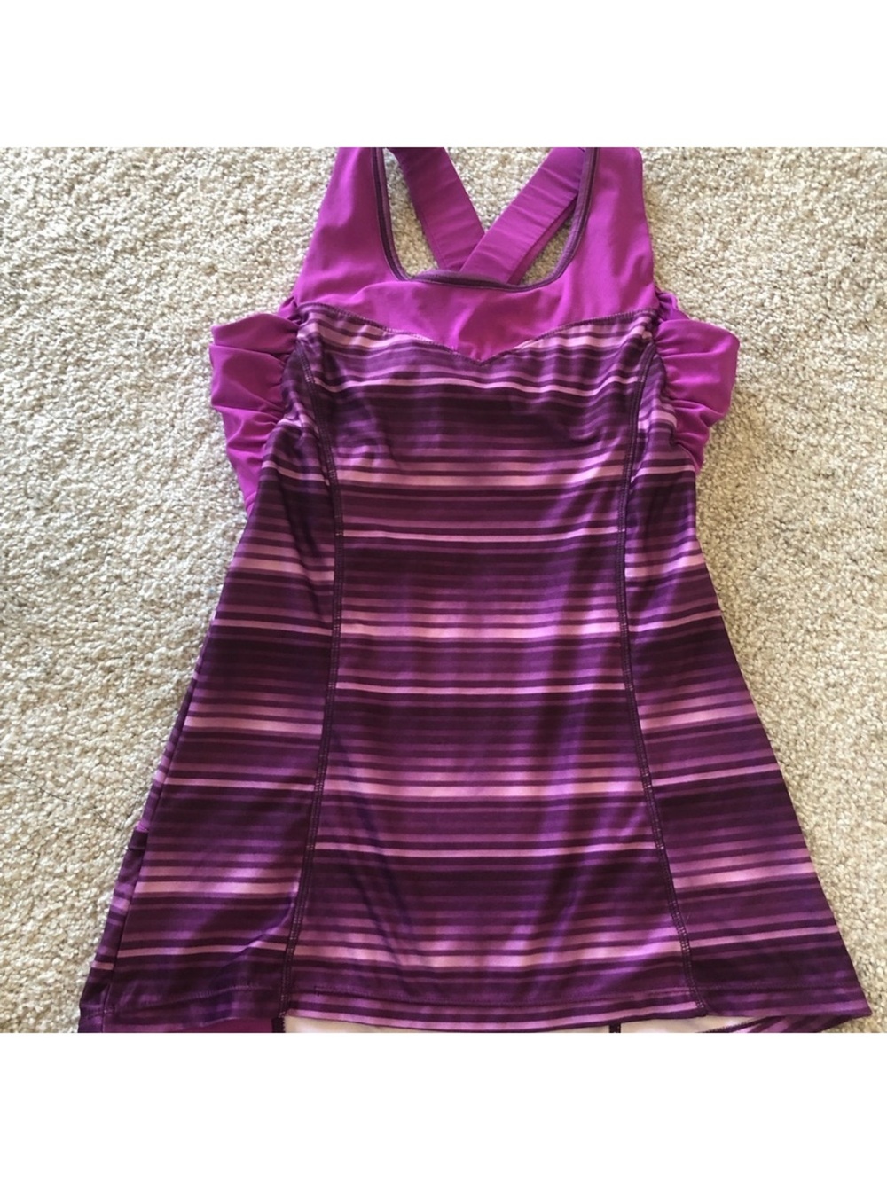 MPG athletic tank top  w/ shelf bra